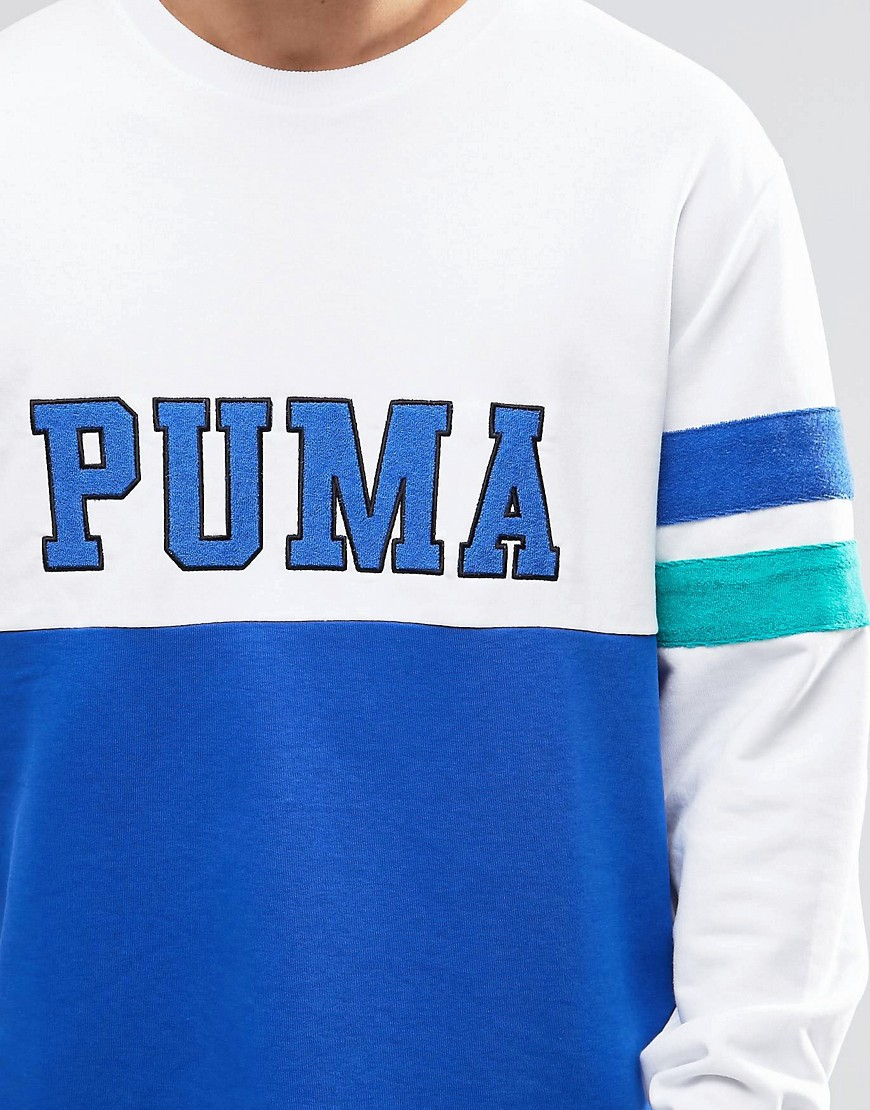 blue puma sweatshirt