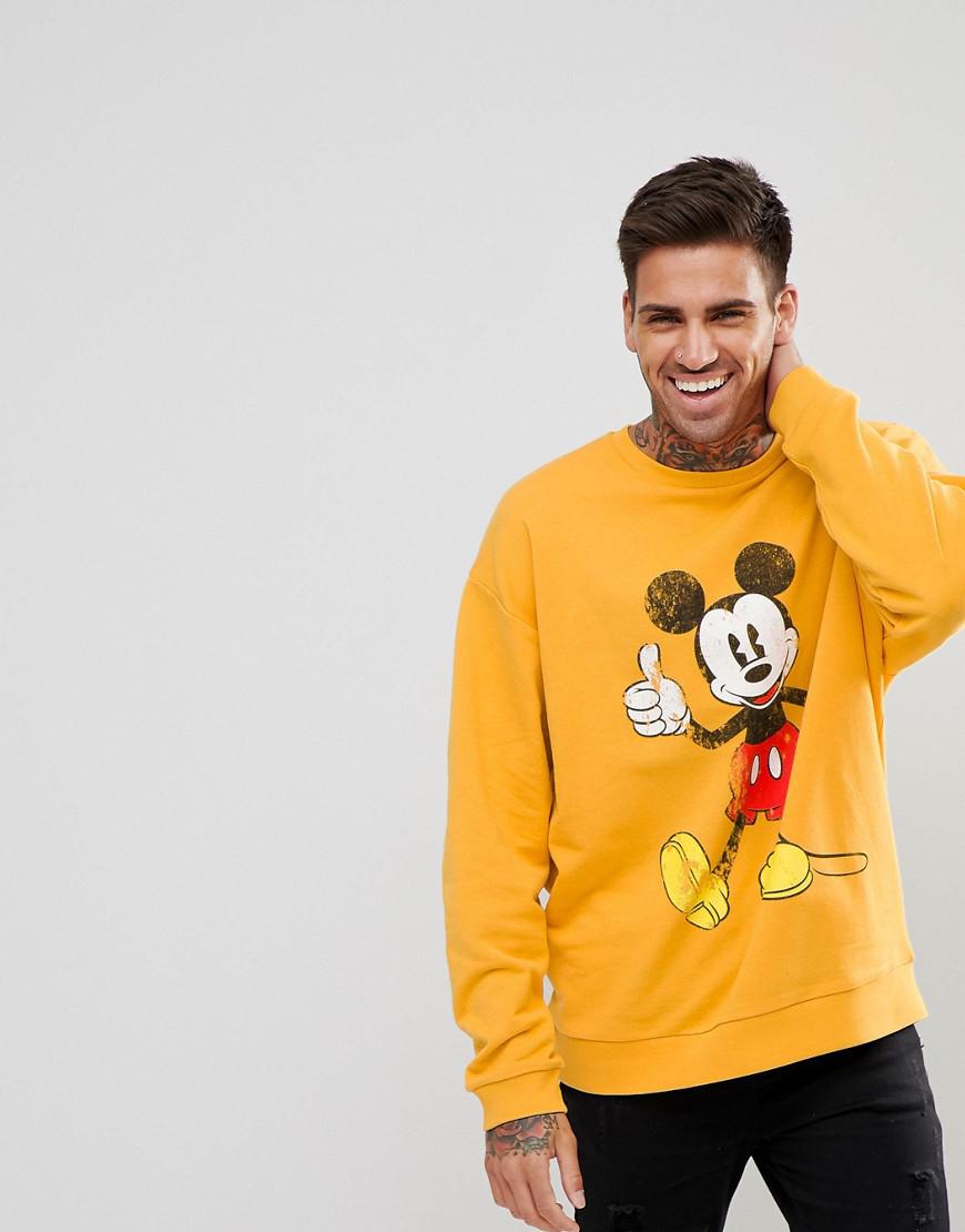 oversized mickey mouse hoodie