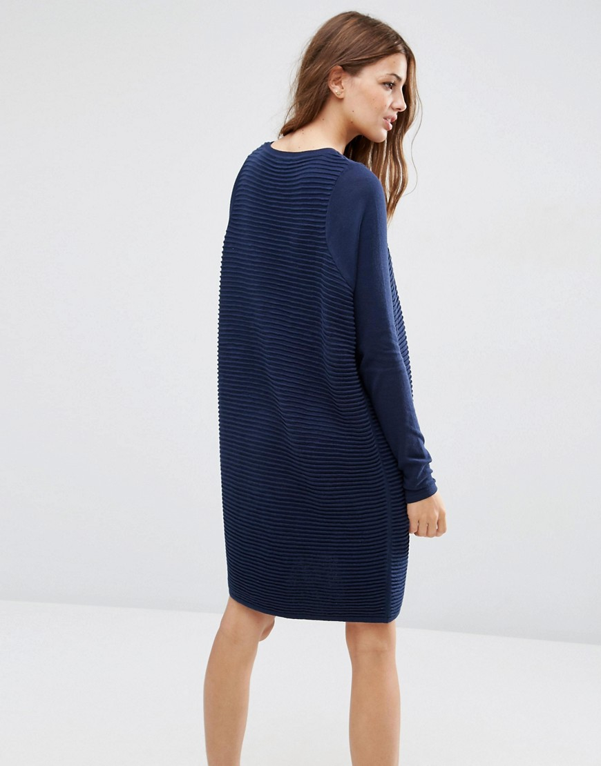 ASOS | ASOS Swing Dress In Ripple Stitch