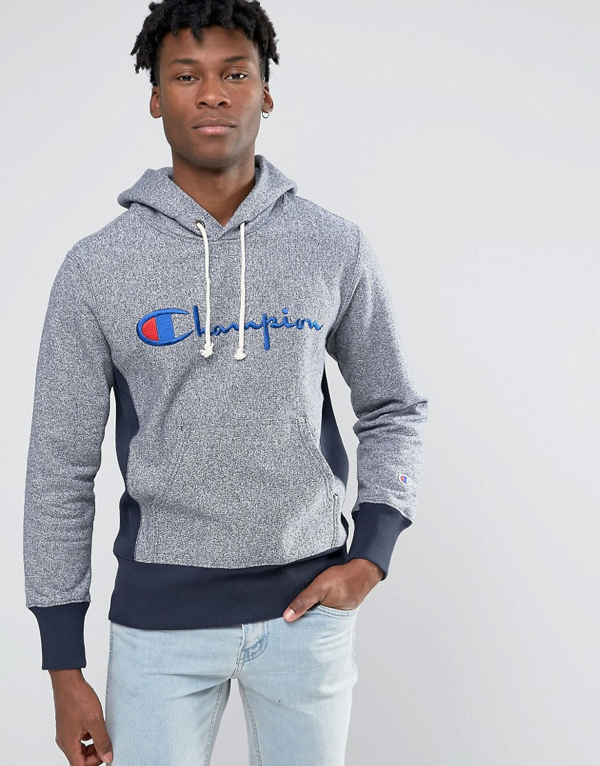 Champion Clothing / Lyst - Champion Script Logo Crew Sweat in Blue for