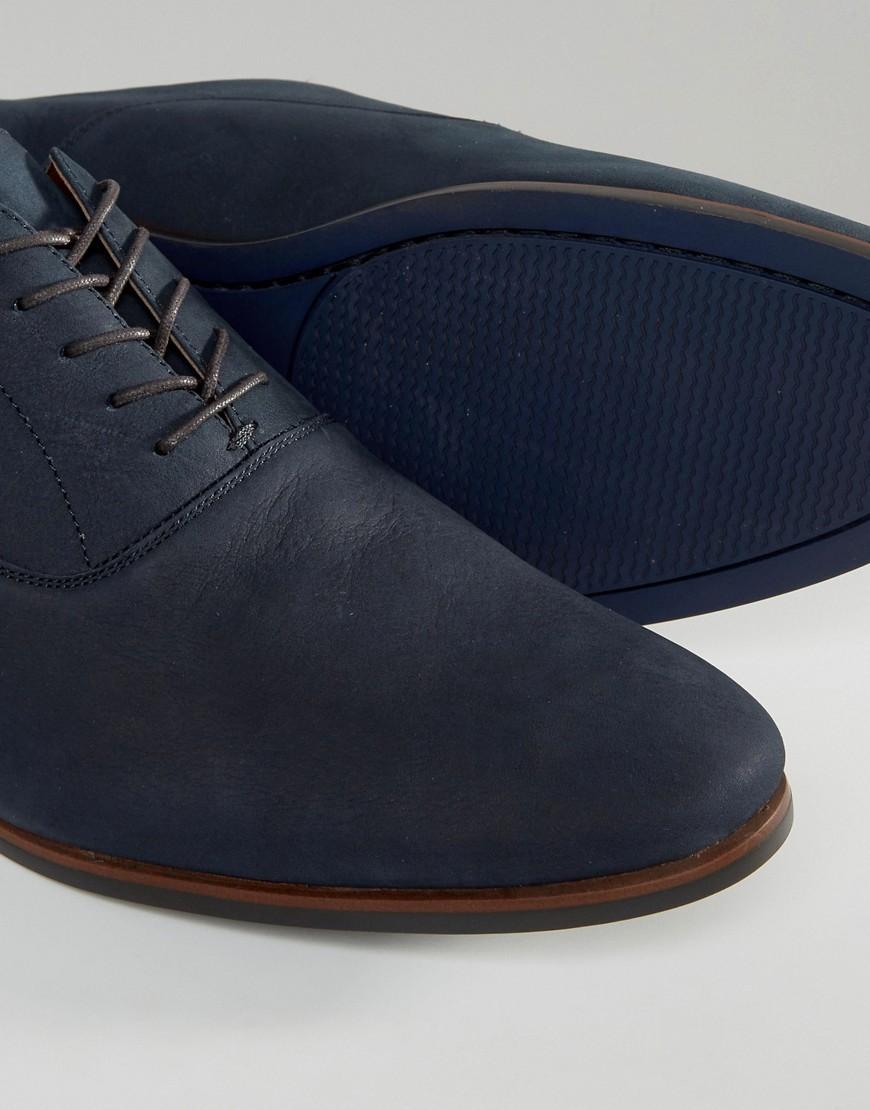Lyst - Aldo Wen Suede Oxford Shoes in Blue for Men