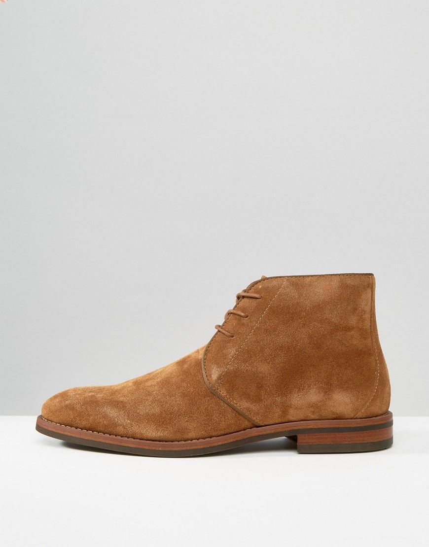 Lyst - Aldo Faure Suede Chukka Boots in Brown for Men