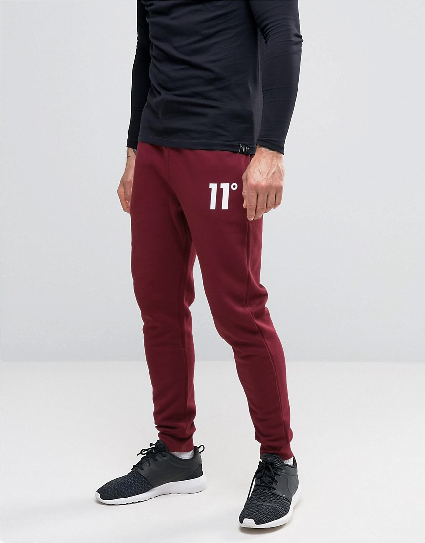11 Degrees Skinny Joggers In Red For Men | Lyst 11 Degrees Skinny Joggers In Red For Men | Lyst