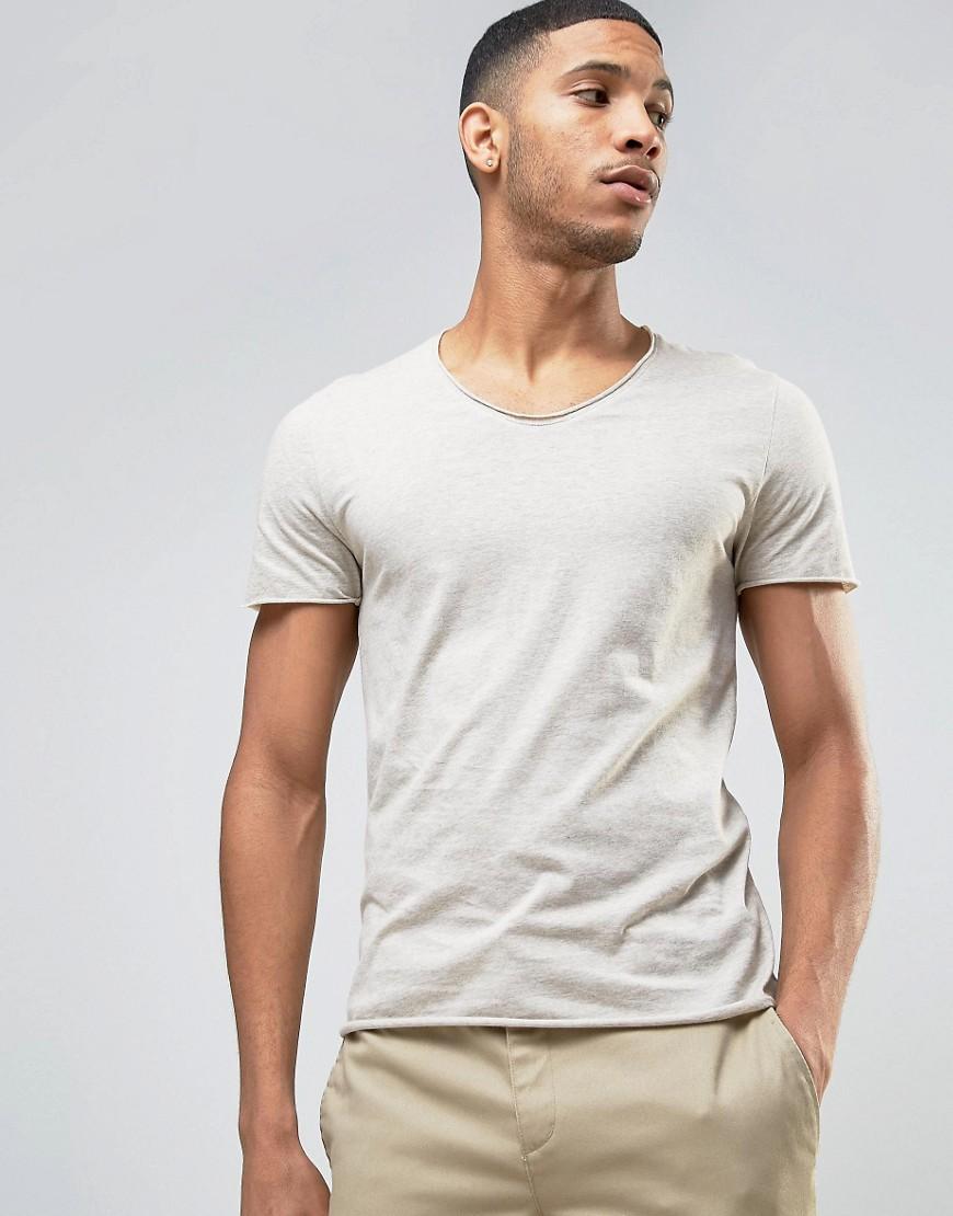 drawstring hem t shirt