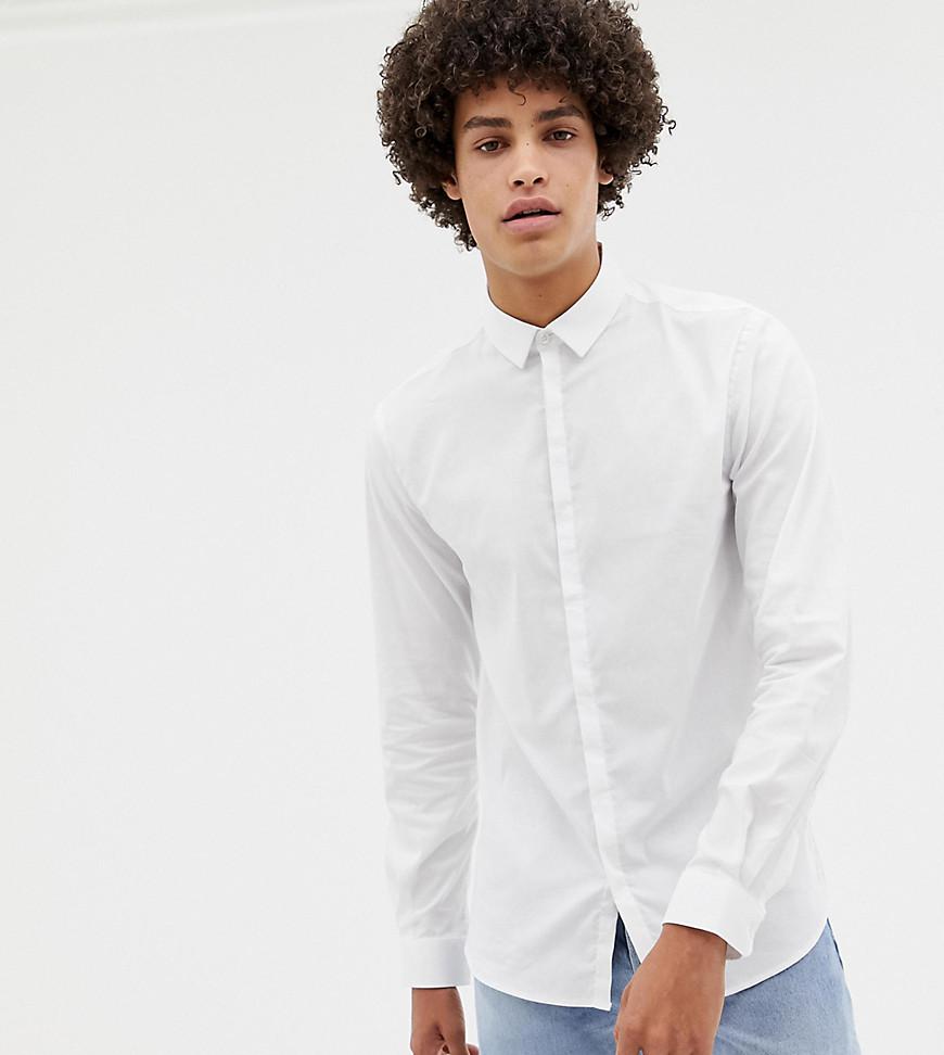 Noak Smart Shirt In White With Long Sleeves in White for Men - Lyst