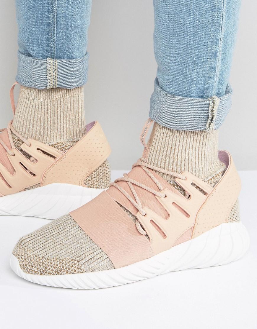 adidas tubular femme beige