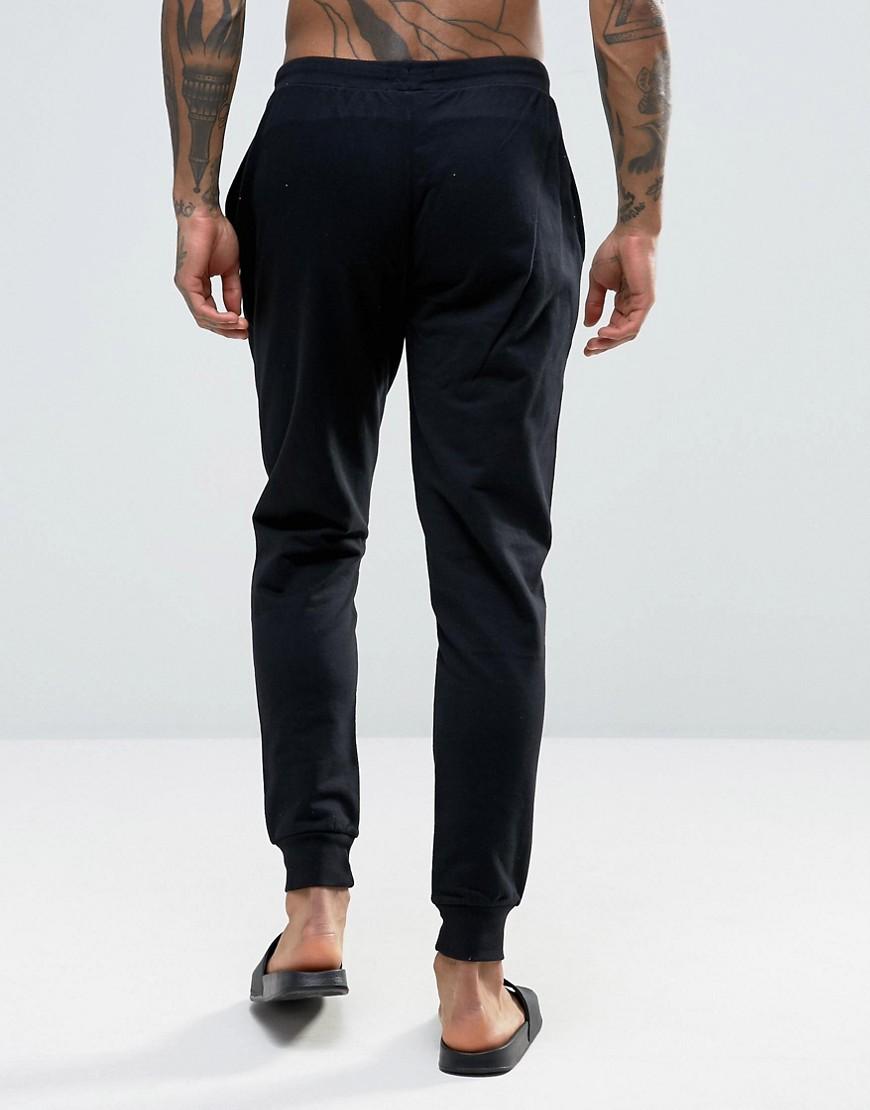 black armani joggers