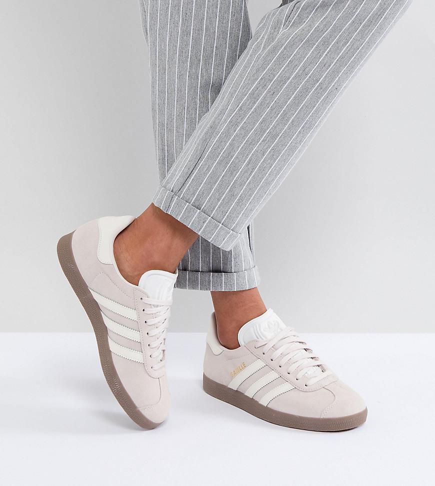 adidas original gazelle white gum sole adidas original gazelle white gum sole
