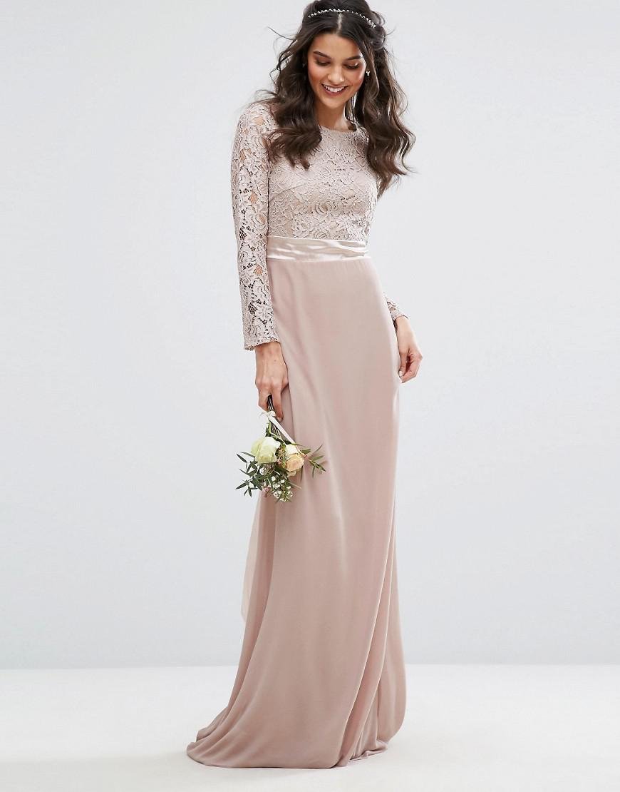 Bow Back Bridesmaid Dress
