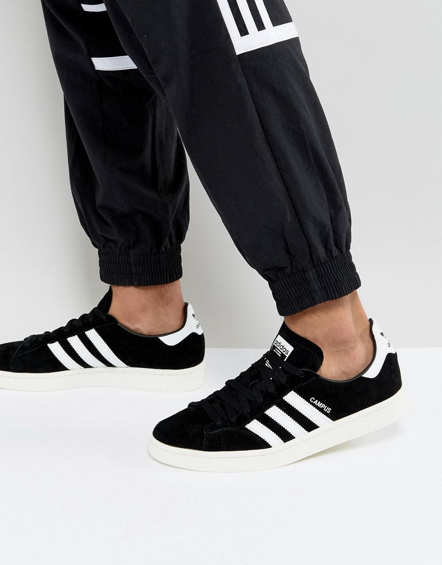Lyst adidas Originals Campus zapatillas en color negro bz0084 en negro para hombres Lyst adidas Originals Campus negro zapatillas en color negro Campus bz0084 en negro para hombres 779b1b