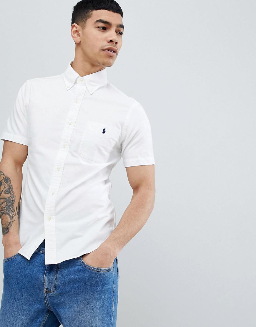 ralph lauren denim shirt short sleeve