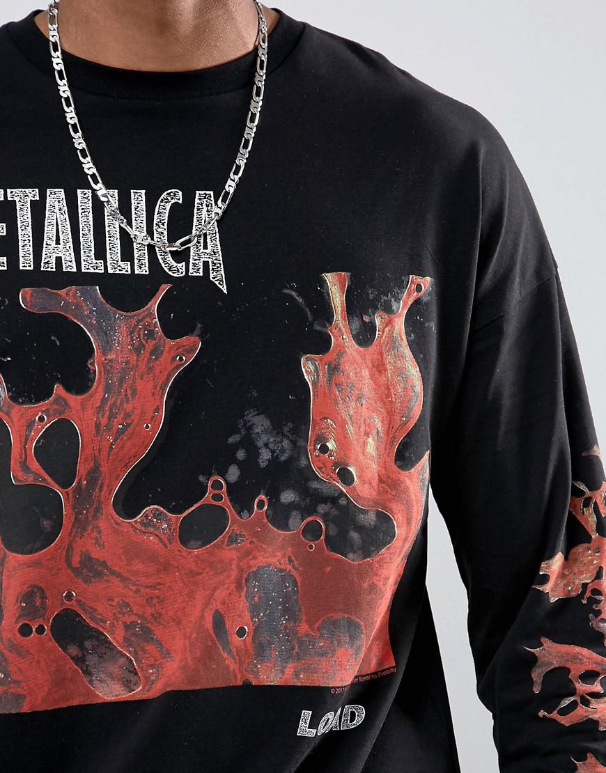 oversize metallica t shirt