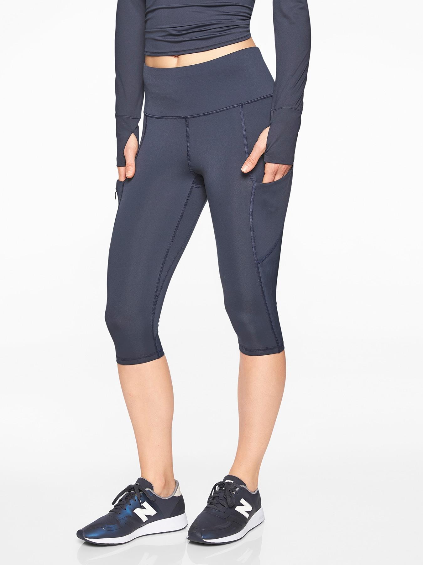 athleta navy pants