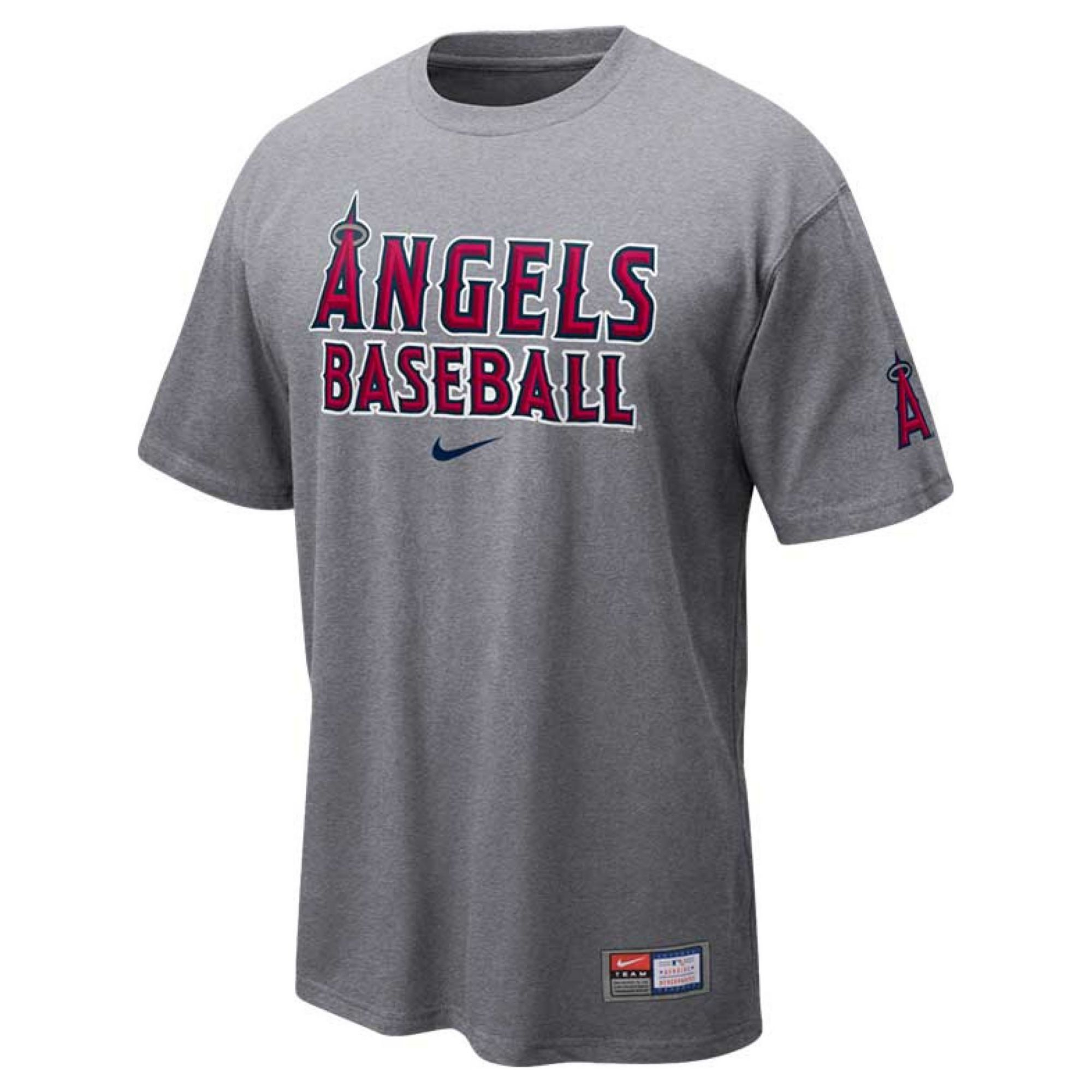 Lyst - Nike Mens Los Angeles Angels Of Anaheim Practice Ii Tshirt in ...