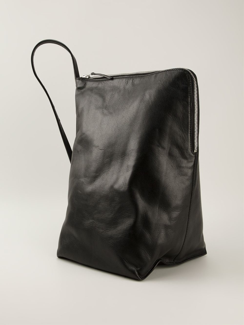 Lyst Rick Owens Single Strap Shoulder Bag in Black for Men