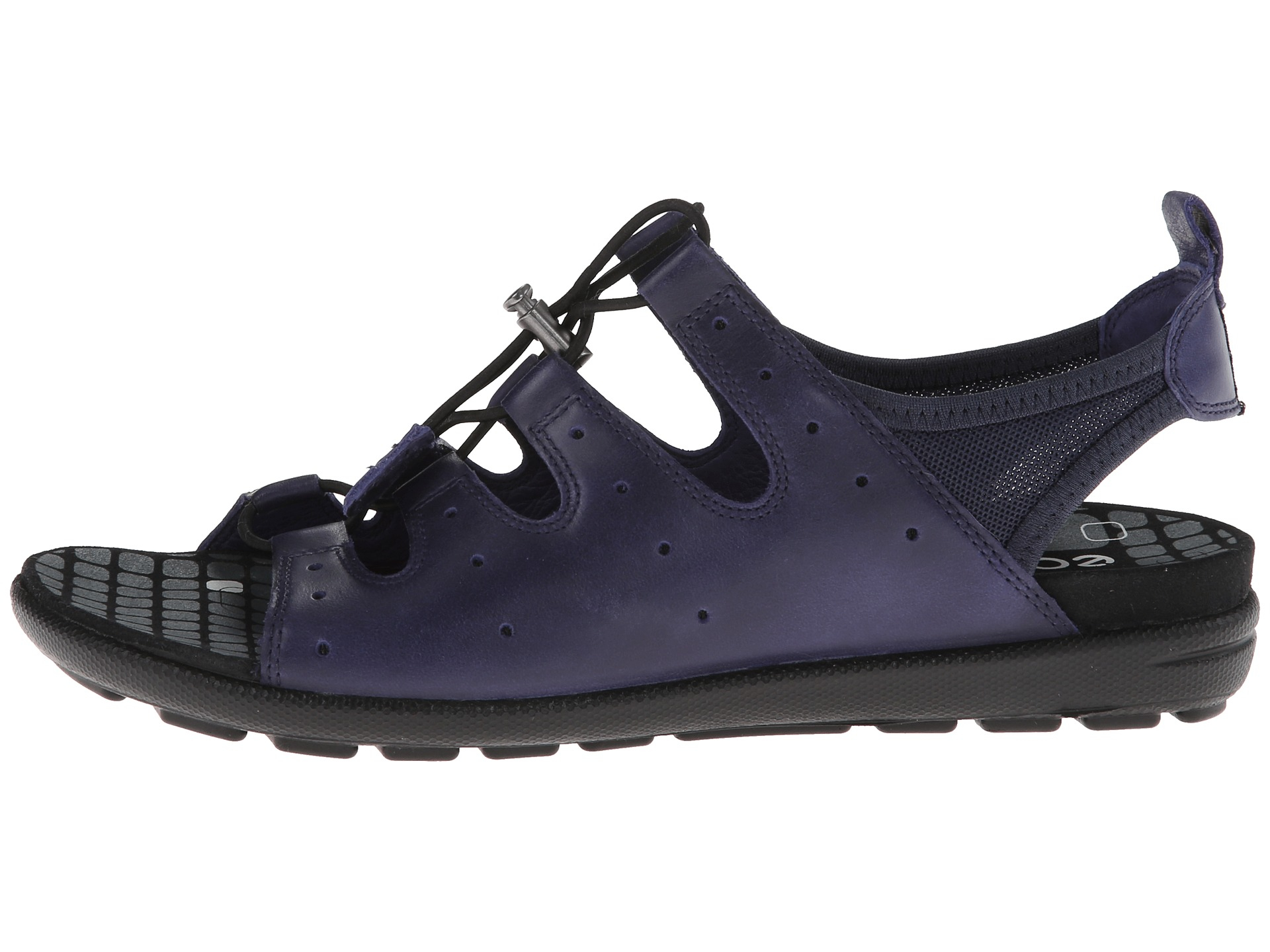 blue ecco sandals