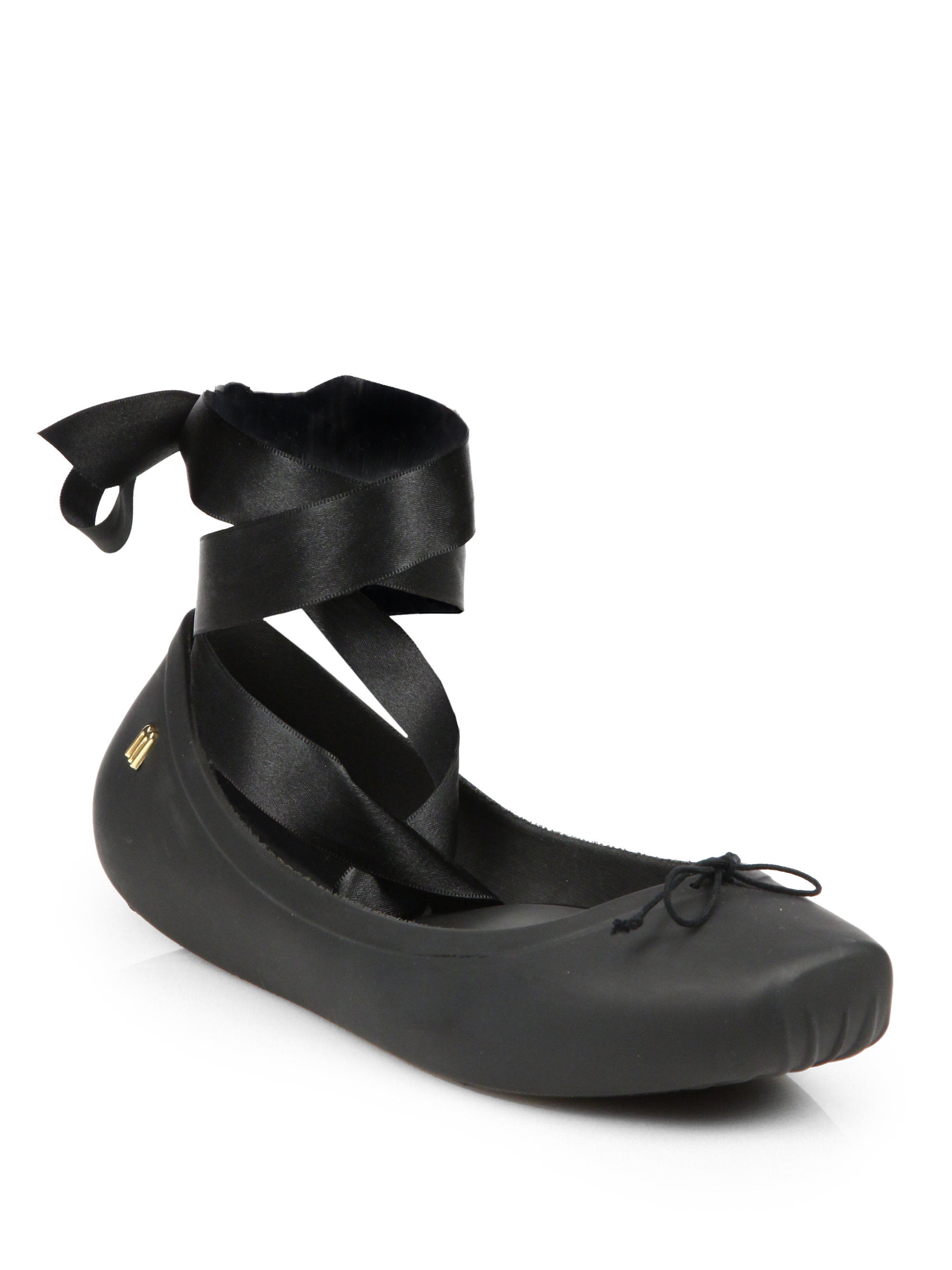rubber ballerina shoes