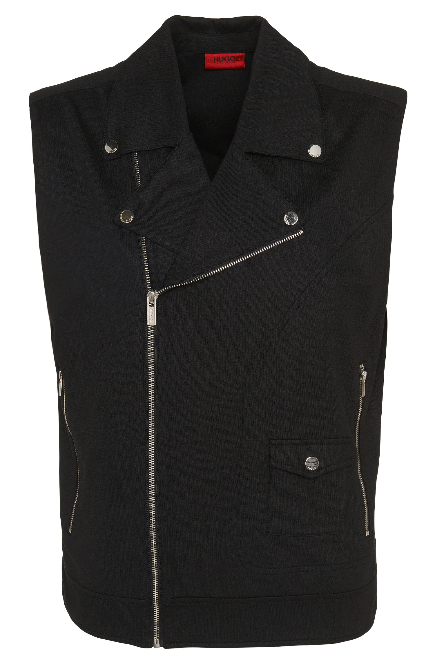 french terry oversized vest