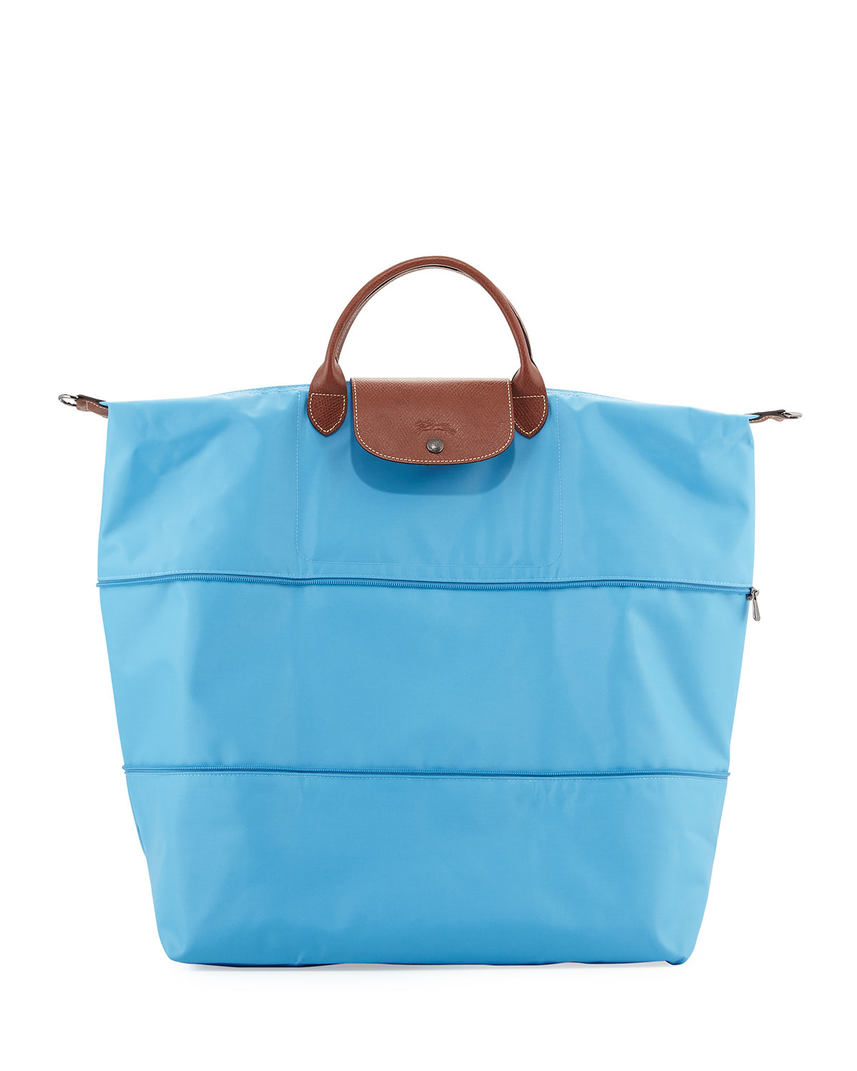 Lyst Longchamp Le Pliage Expandable Travel Bag In Blue Gallery
