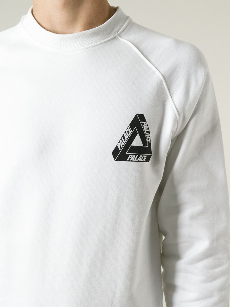 palace white sweatshirt