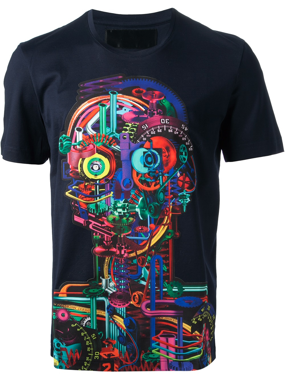 Lyst Juunj Robot Print Tshirt In Blue For Men 7918