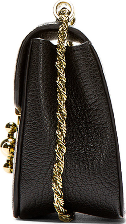 chloe it bag - elsie mini bag in grained leather chloe it bag - elsie mini bag in grained leather