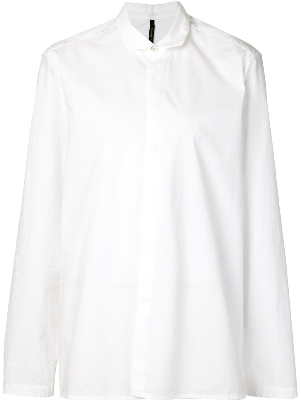Transit Peter Pan Collar Shirt in White for Men | Lyst