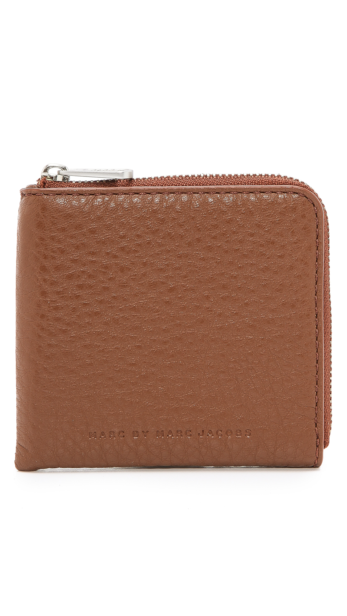 Marc By Marc Jacobs Classic Half Zip Card Holder in Brown for Men ...
