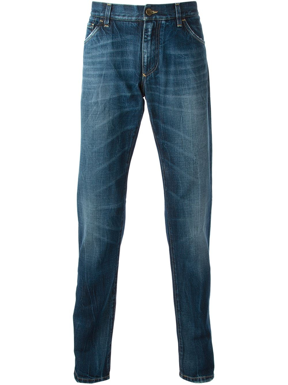 Dolce & gabbana Tapered Jeans in Blue for Men | Lyst