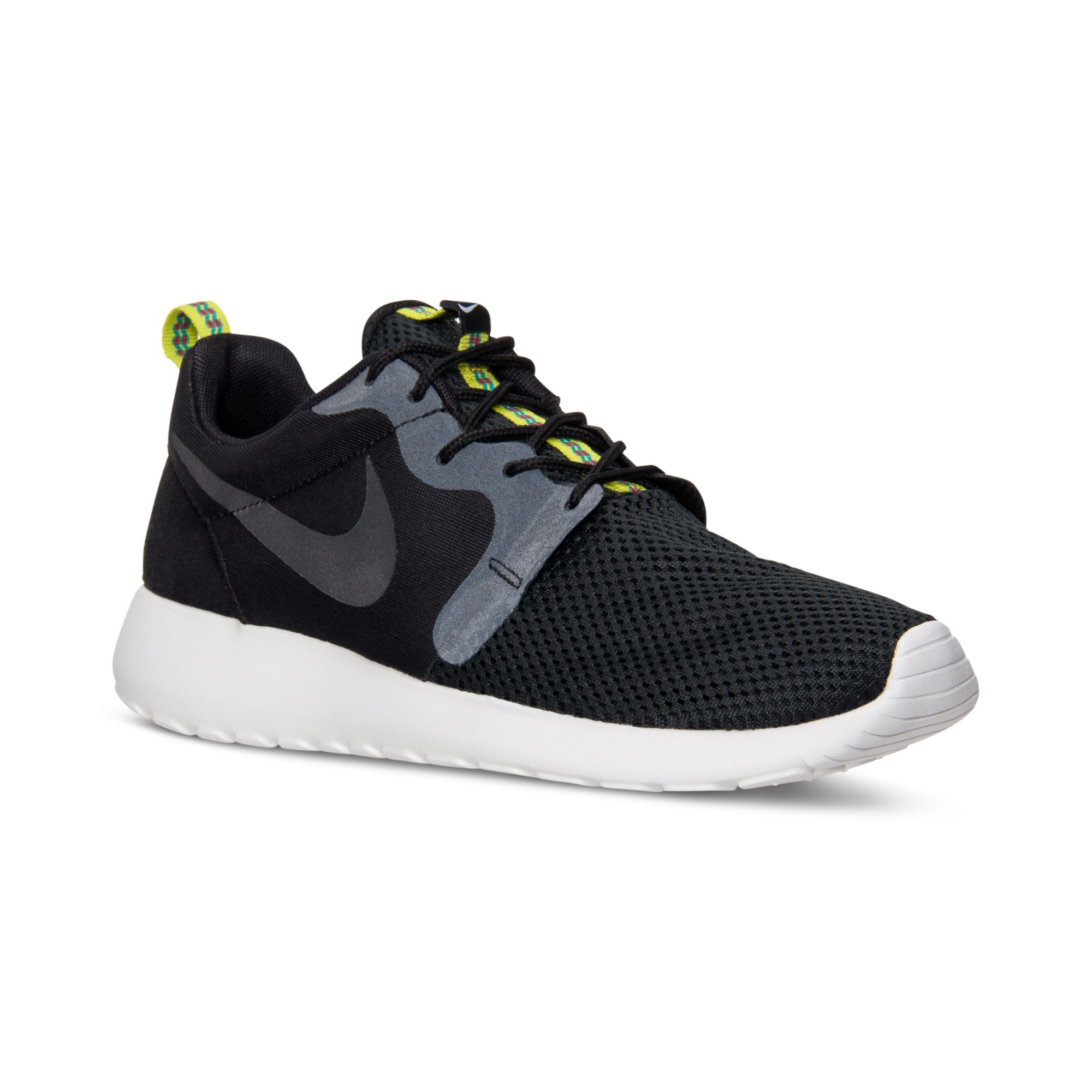 Nike Men'S Rosherun Hype Casual Sneakers From Finish Line in Black for ...