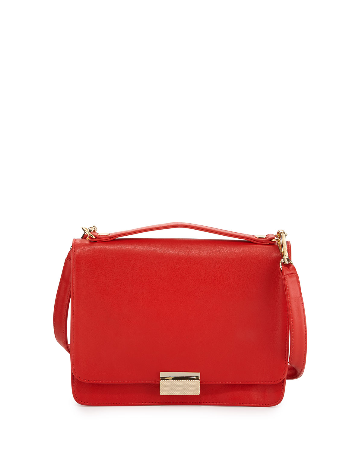 Lyst - Lauren Merkin Taylor Leather Cross-Body Bag in Red