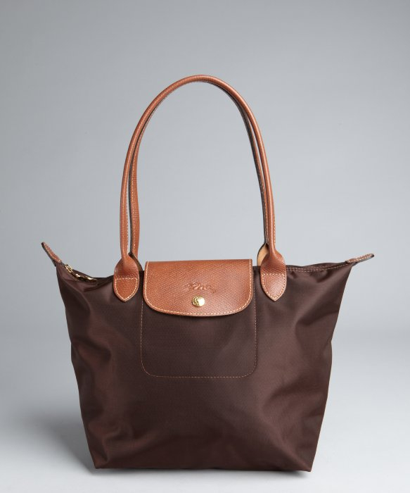 longchamp nylon shopper