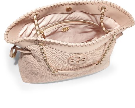 tory burch marion quilted slouchy tote