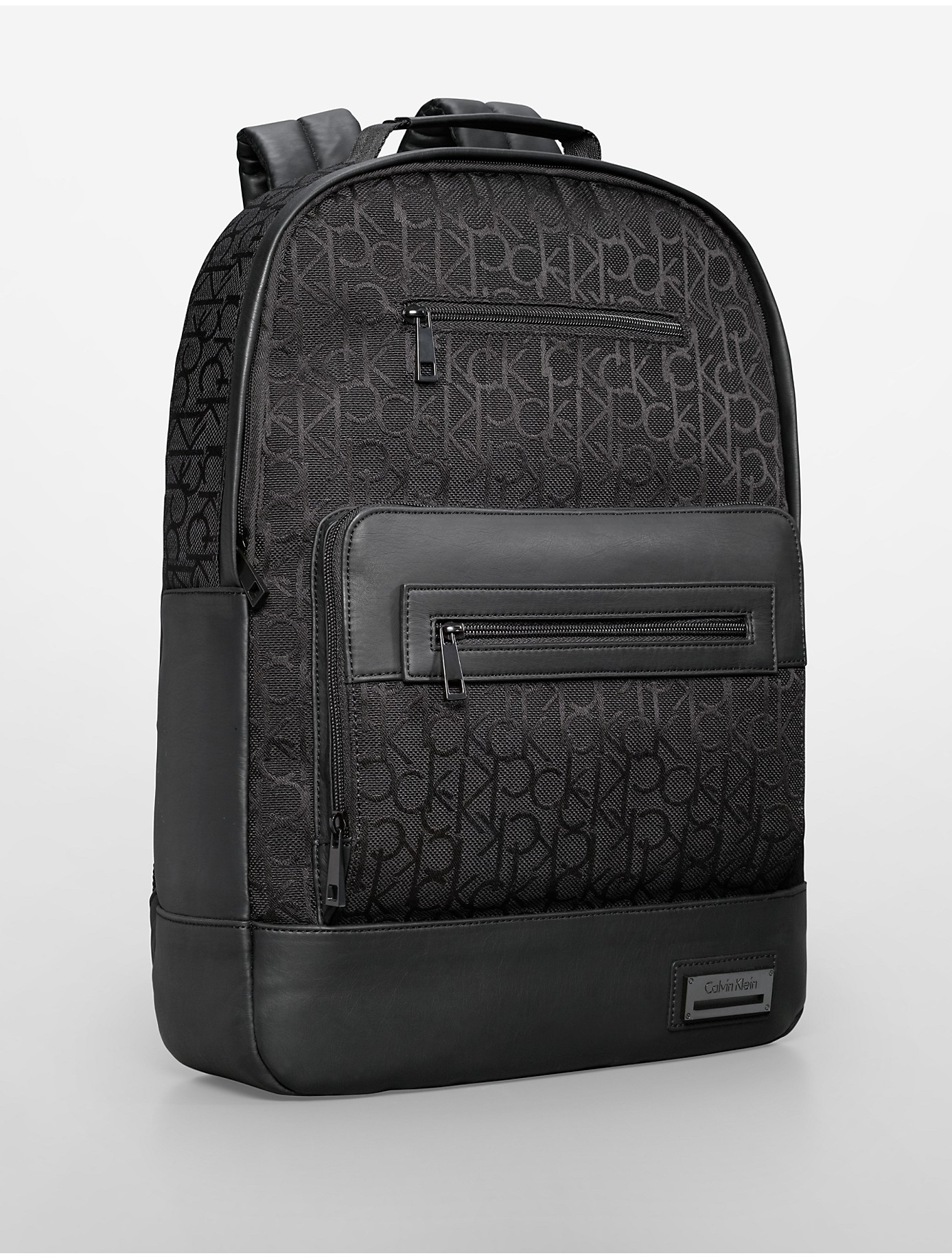 Lyst - Calvin Klein White Label Caleb Slim Backpack in Black for Men