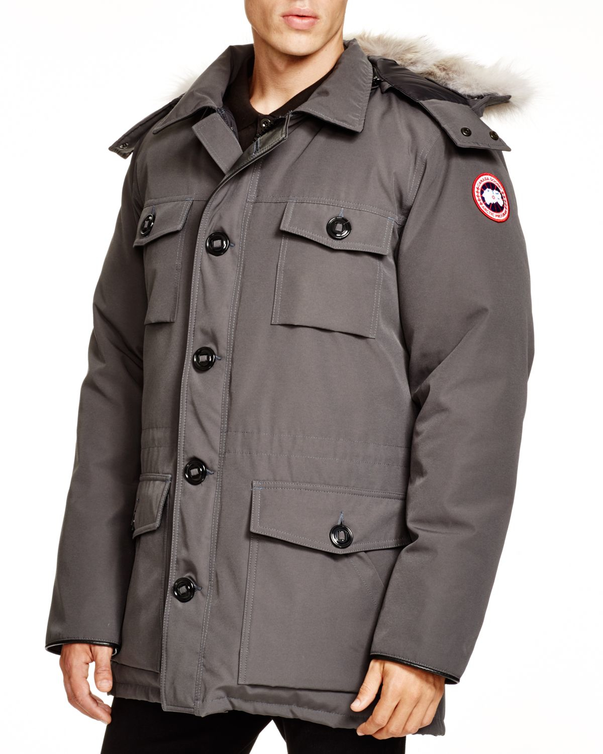canada goose banff parka graphite canada goose banff parka graphite