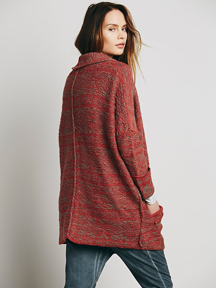 Lyst - Free People Womens No Two The Same Snowflake Jacket in Red