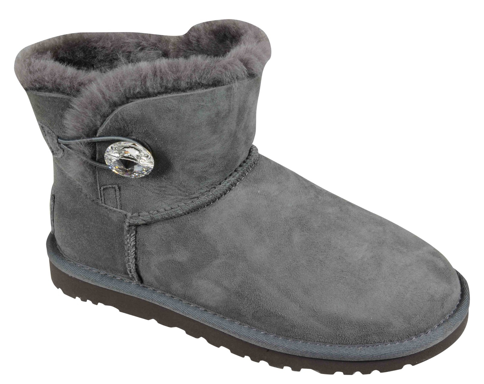 ugg tall grey button ugg tall grey button