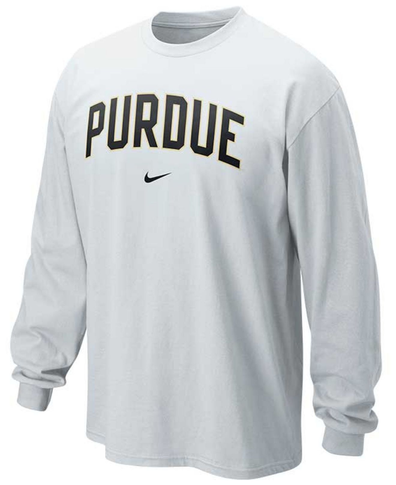 Lyst - Nike Men'S Long-Sleeve Purdue Boilermakers T-Shirt in White for Men