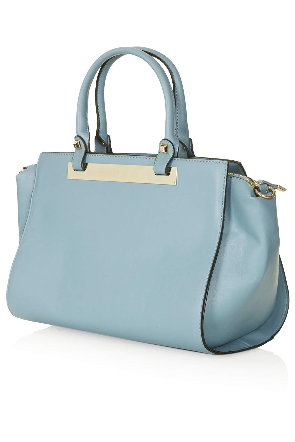 Lyst - Topshop Plated Holdall Bag in Blue