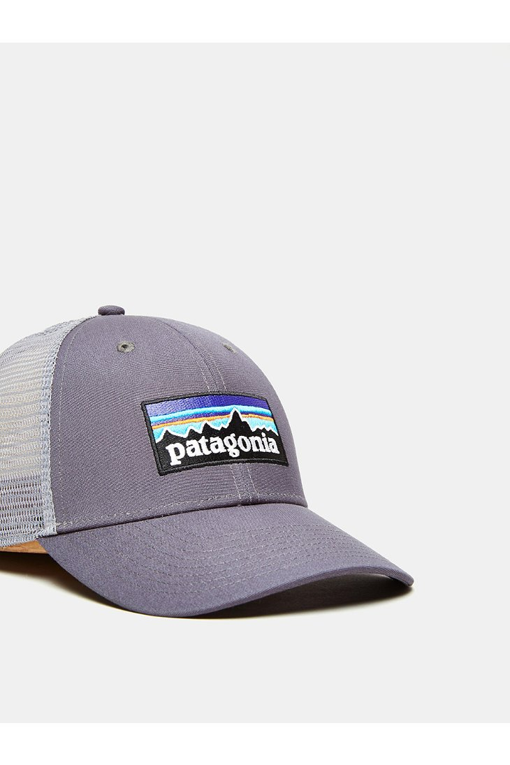 Lyst Patagonia P6 Low Profile Trucker Hat In Gray For Men