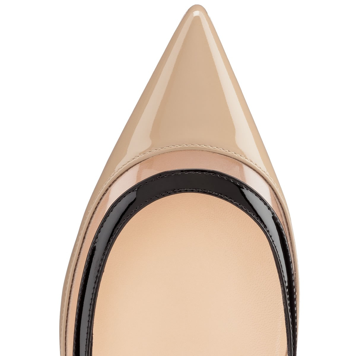 Christian louboutin Paulina Flat Pvc in Transparent | Lyst  