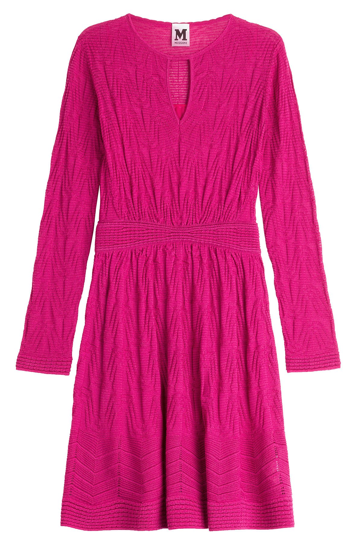 M missoni Knitted Dress With Wool - Pink in Pink Lyst