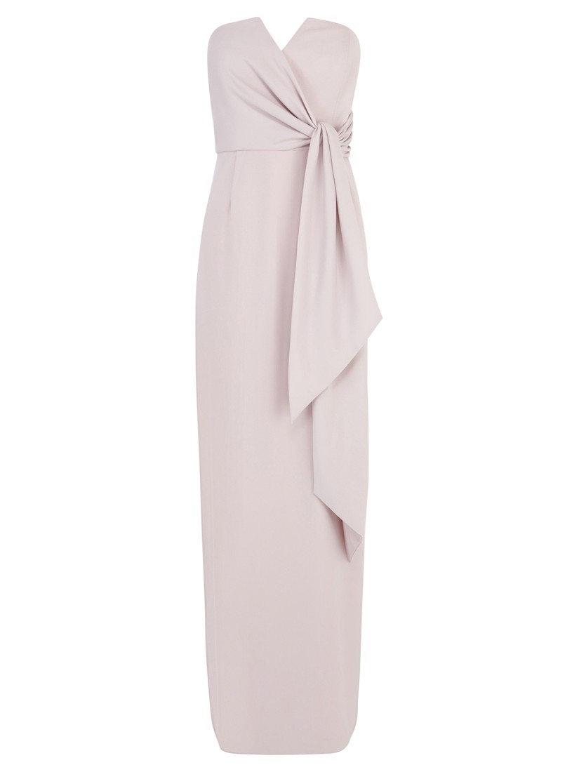 coast rockafella colour block pleated dress