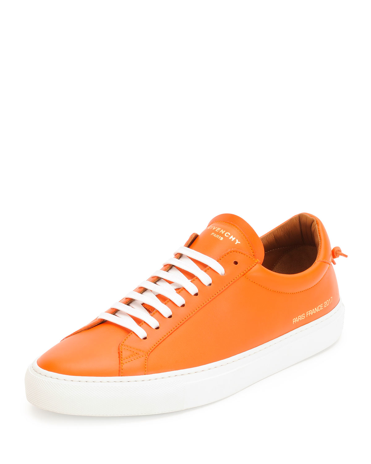 Givenchy | Orange Urban Low-Top Sneakers for Men | Lyst