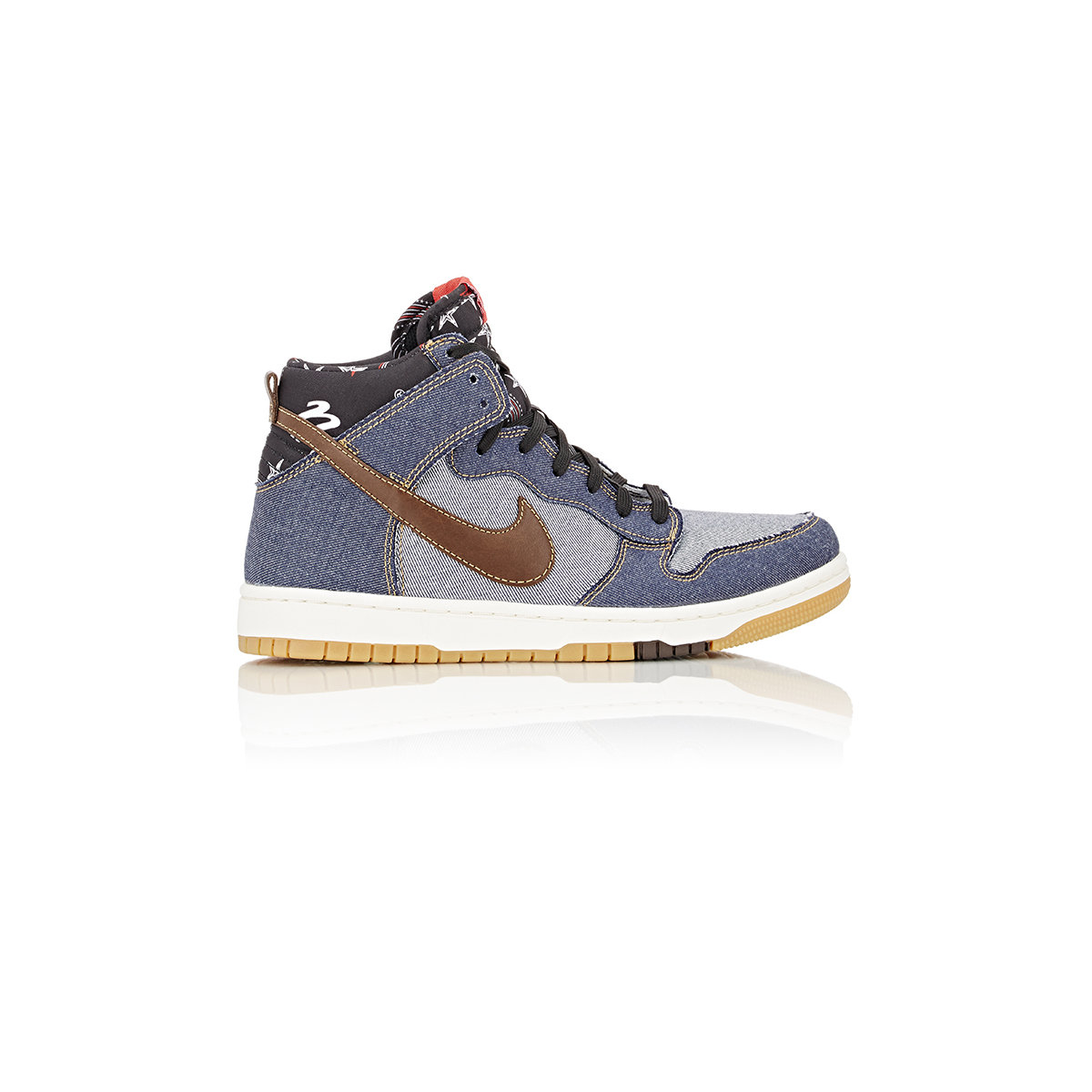 blue jean nike dunks