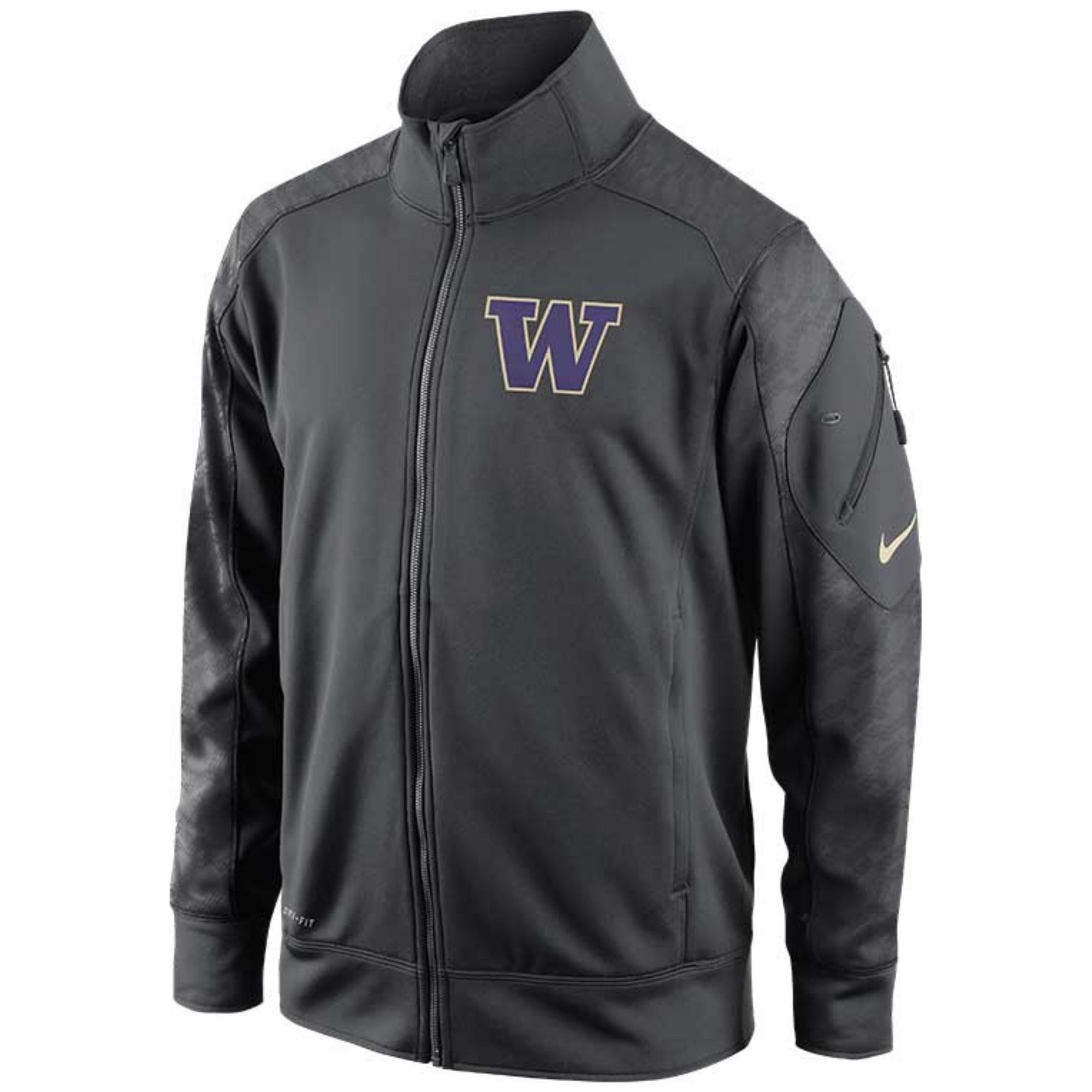Nike Mens Washington Huskies Fly Speed Knit Jacket in Gray for Men Lyst