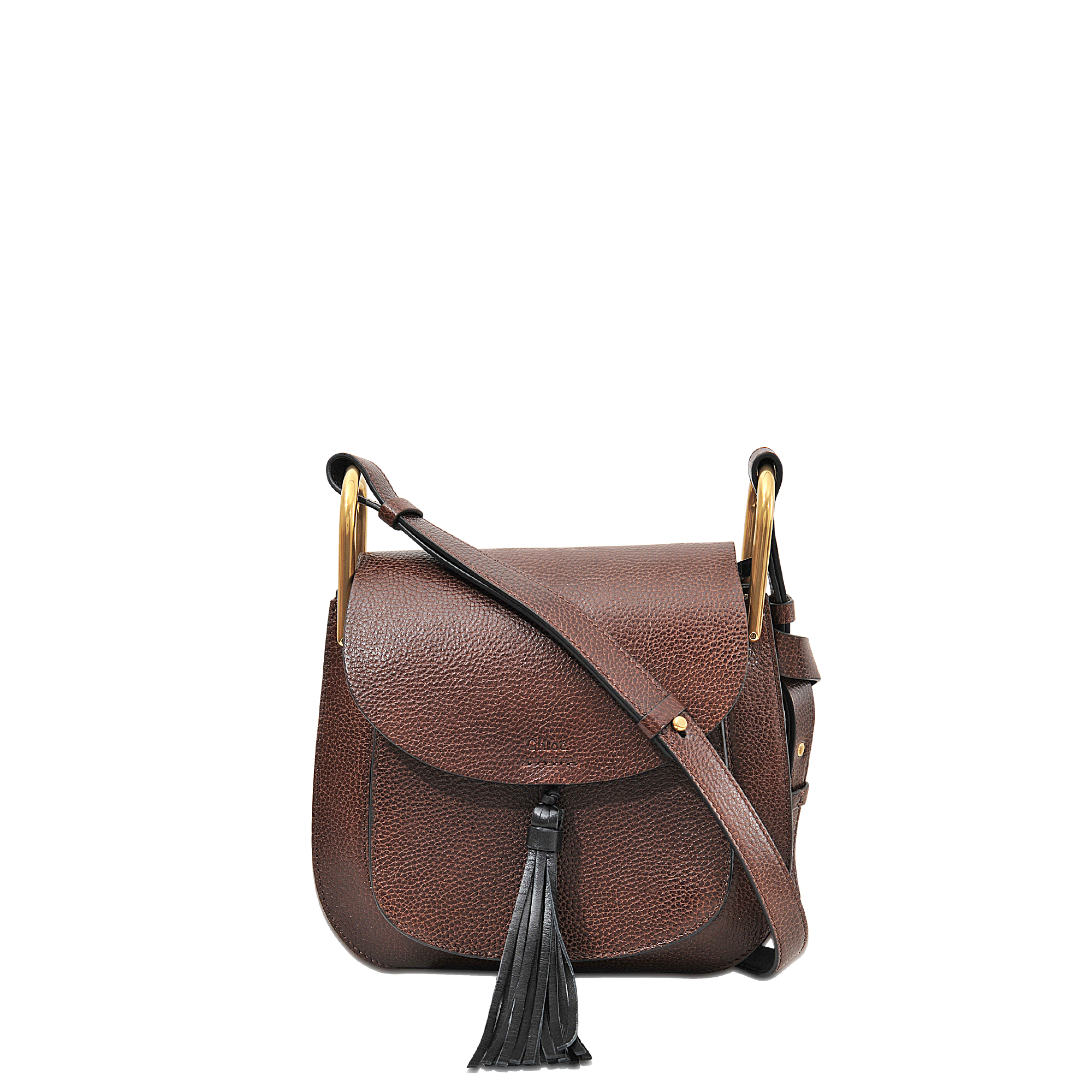 Chlo Hudson Small Shoulder Bag in Brown | Lyst