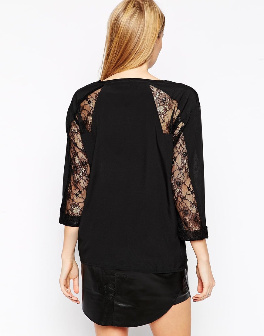 black long sleeve shirt women