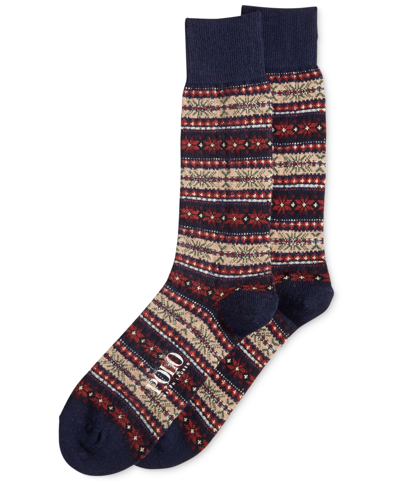 Polo Ralph Lauren Ralph Lauren Men'S Fairisle Casual Crew Socks in ...