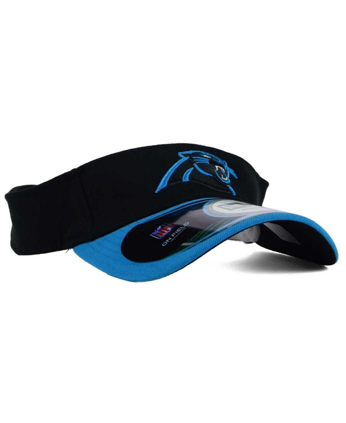Lyst KTZ Carolina Panthers Onfield Visor in Black for Men